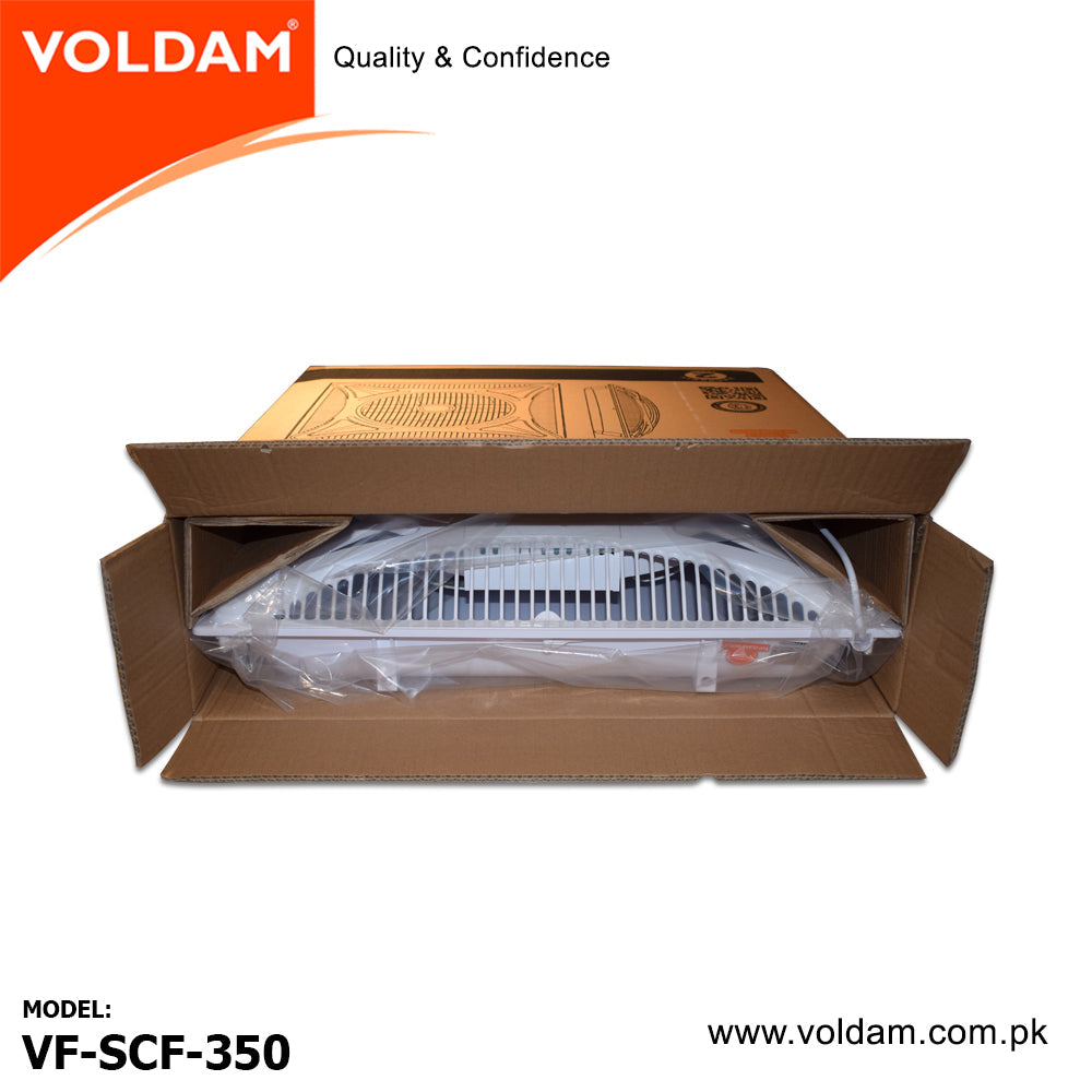 Voldam False Ceiling Fan 18" 2x2 Super Slim